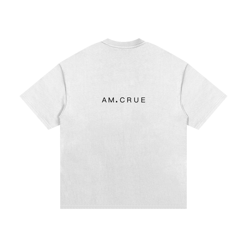 Broken Nose White Heavyweight Tee