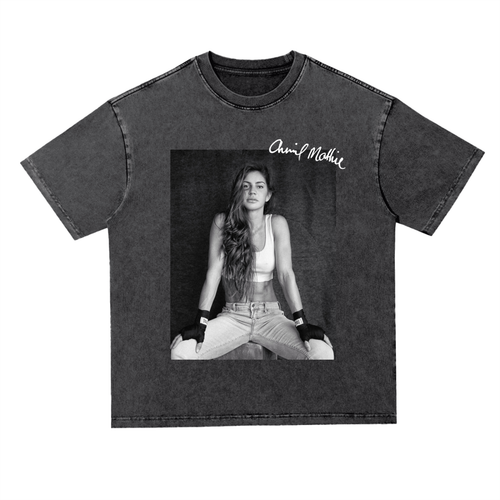 Broken Nose Oversized Acid Wash Tee