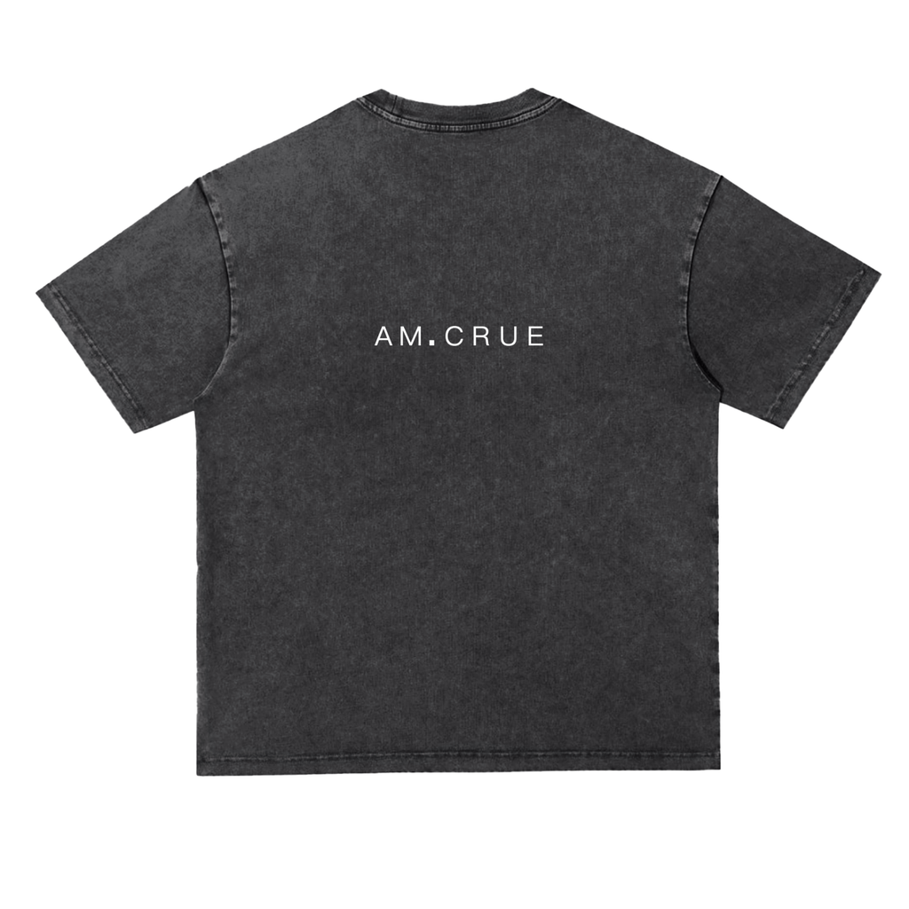 Broken Nose Oversized Acid Wash Tee