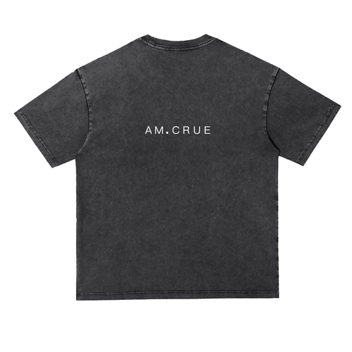 Broken Nose Oversized Acid Wash Tee